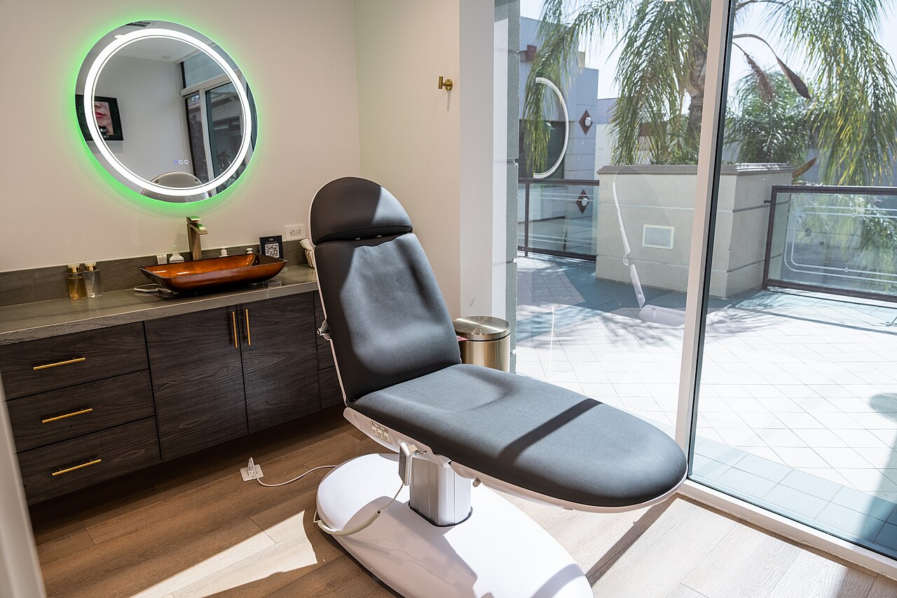 Bright, modern treatment room with soft natural light